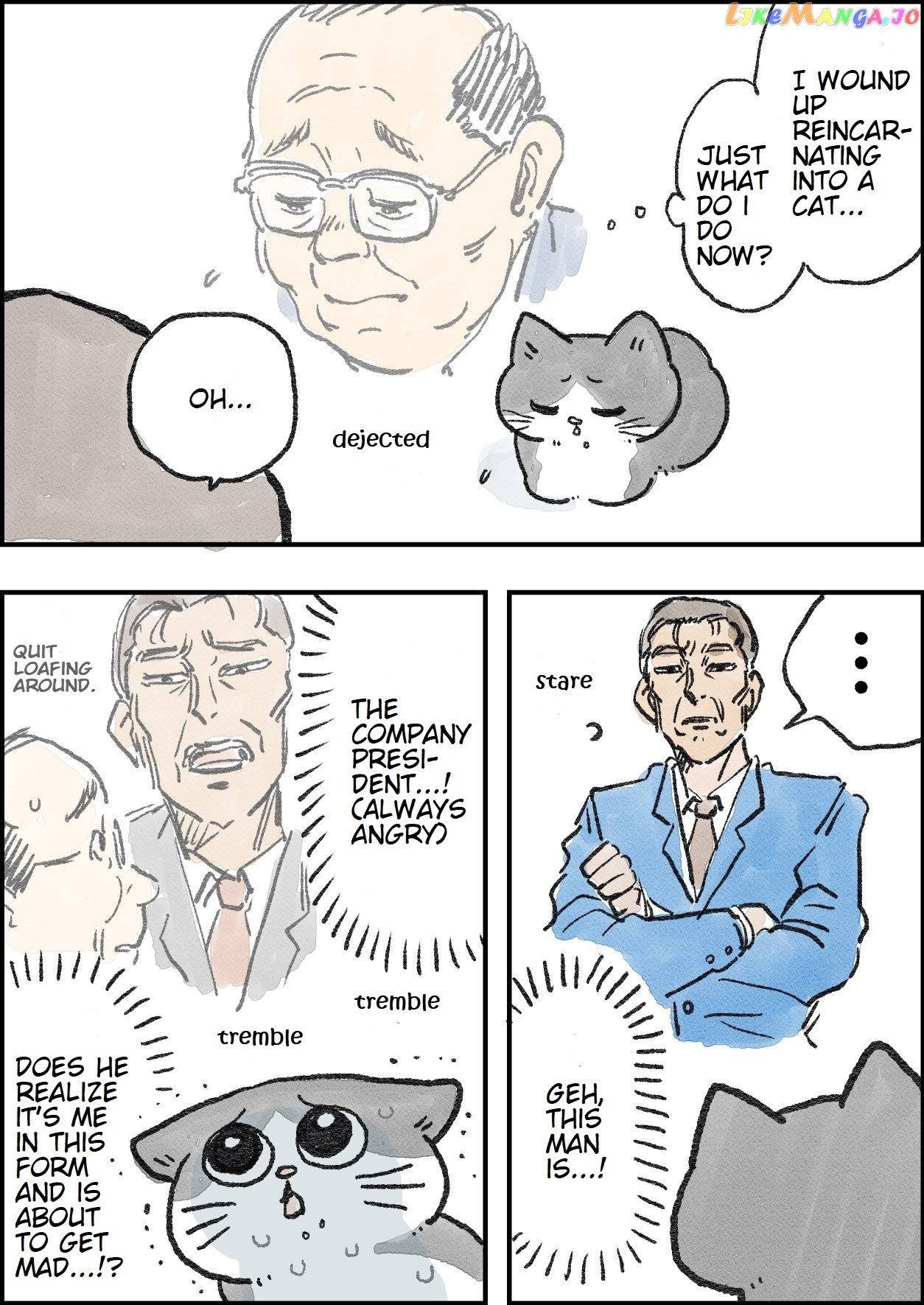 The Old Man Who Was Reincarnated As A Cat chapter 5 - page 1