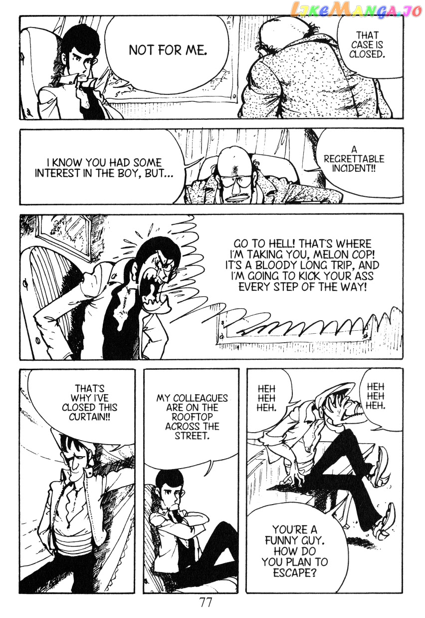 Lupin III: World’s Most Wanted chapter 3 - page 17