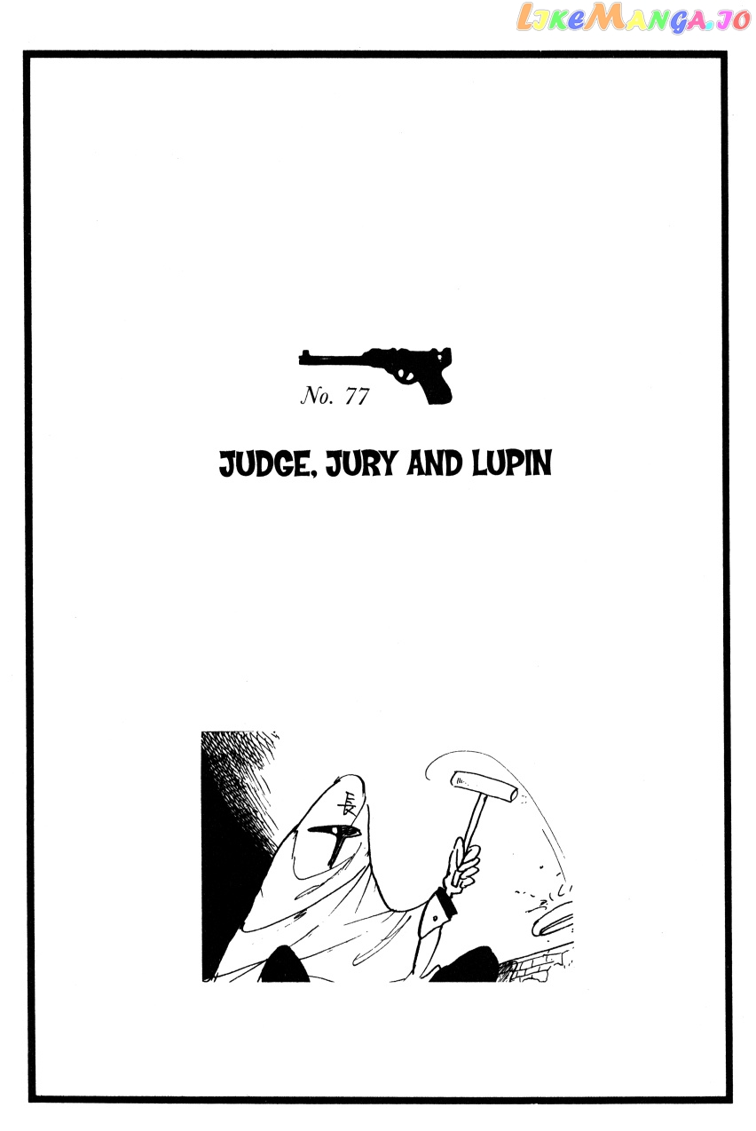 Lupin III: World’s Most Wanted chapter 77 - page 1