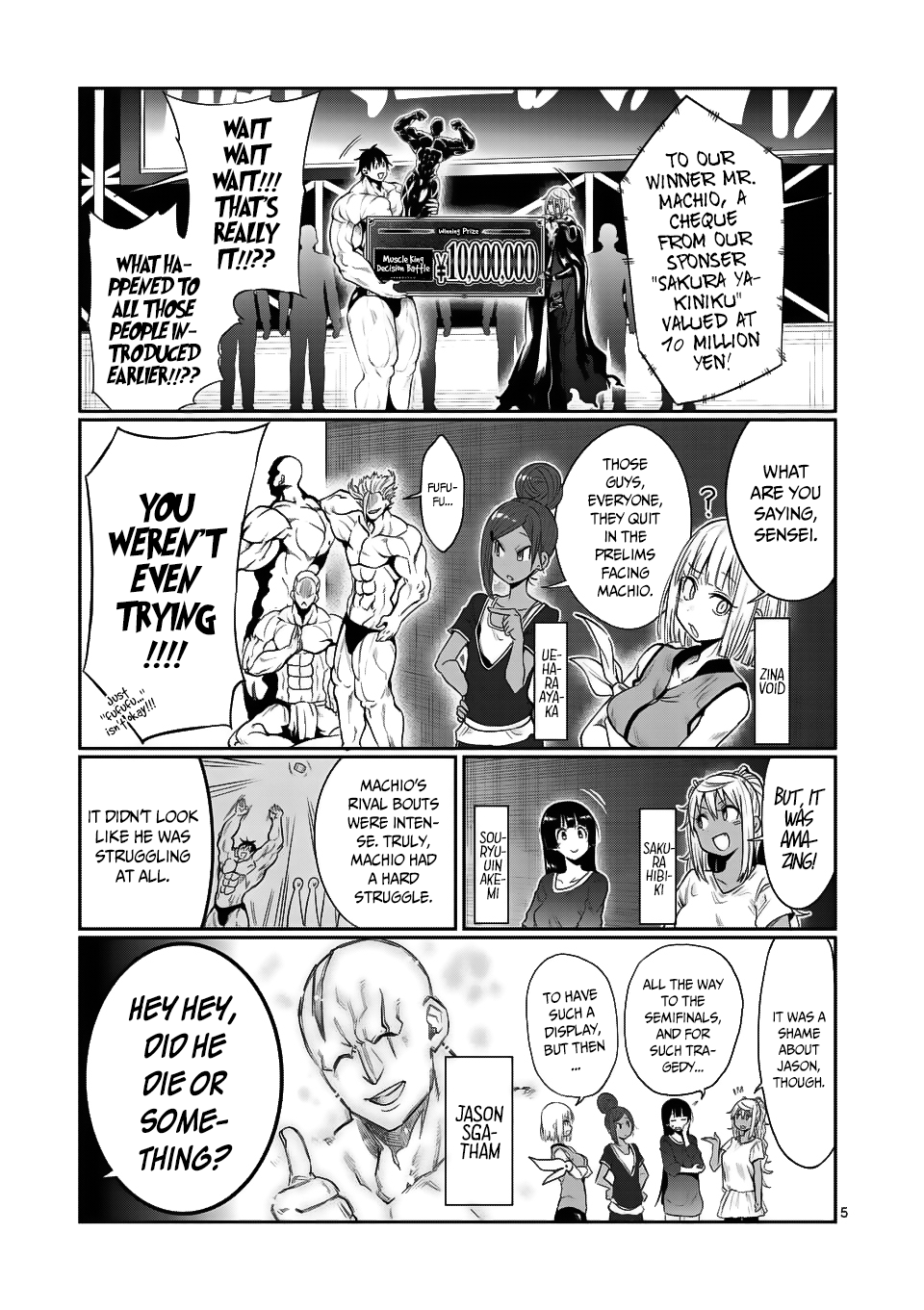 Danberu nan kiro moteru? chapter 44 - page 6