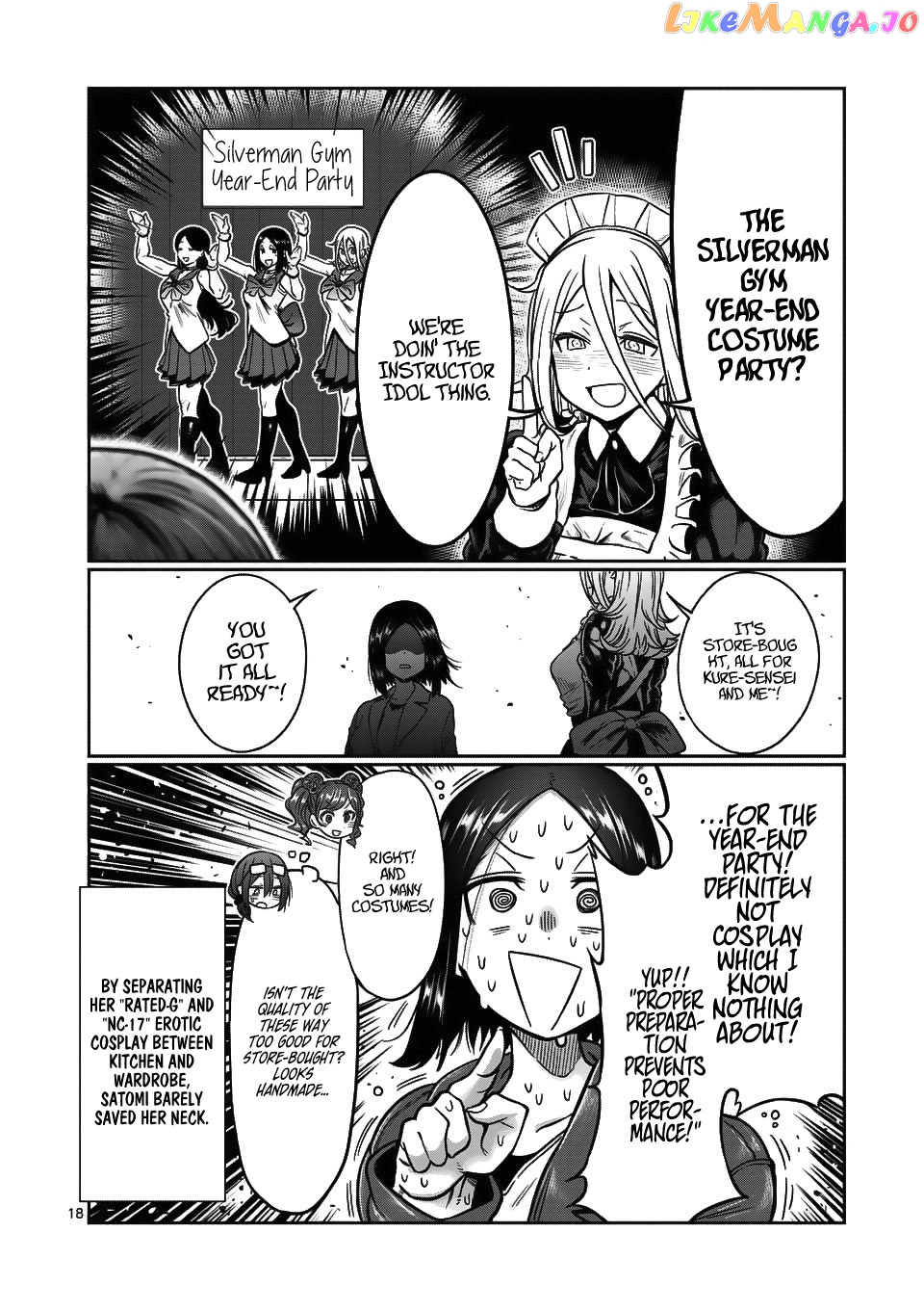 Danberu nan kiro moteru? chapter 68 - page 19