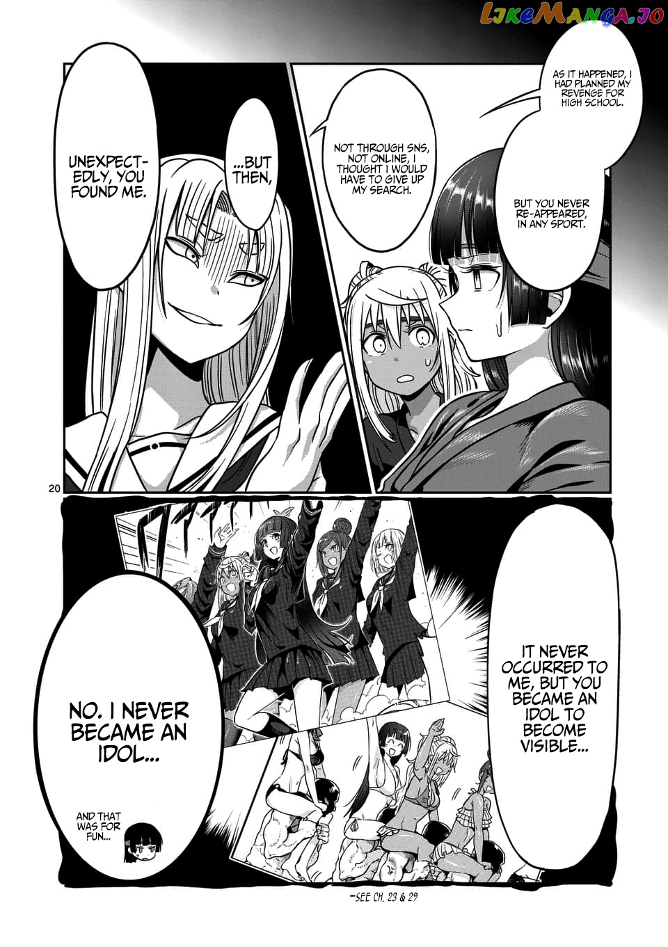 Danberu nan kiro moteru? chapter 71 - page 21