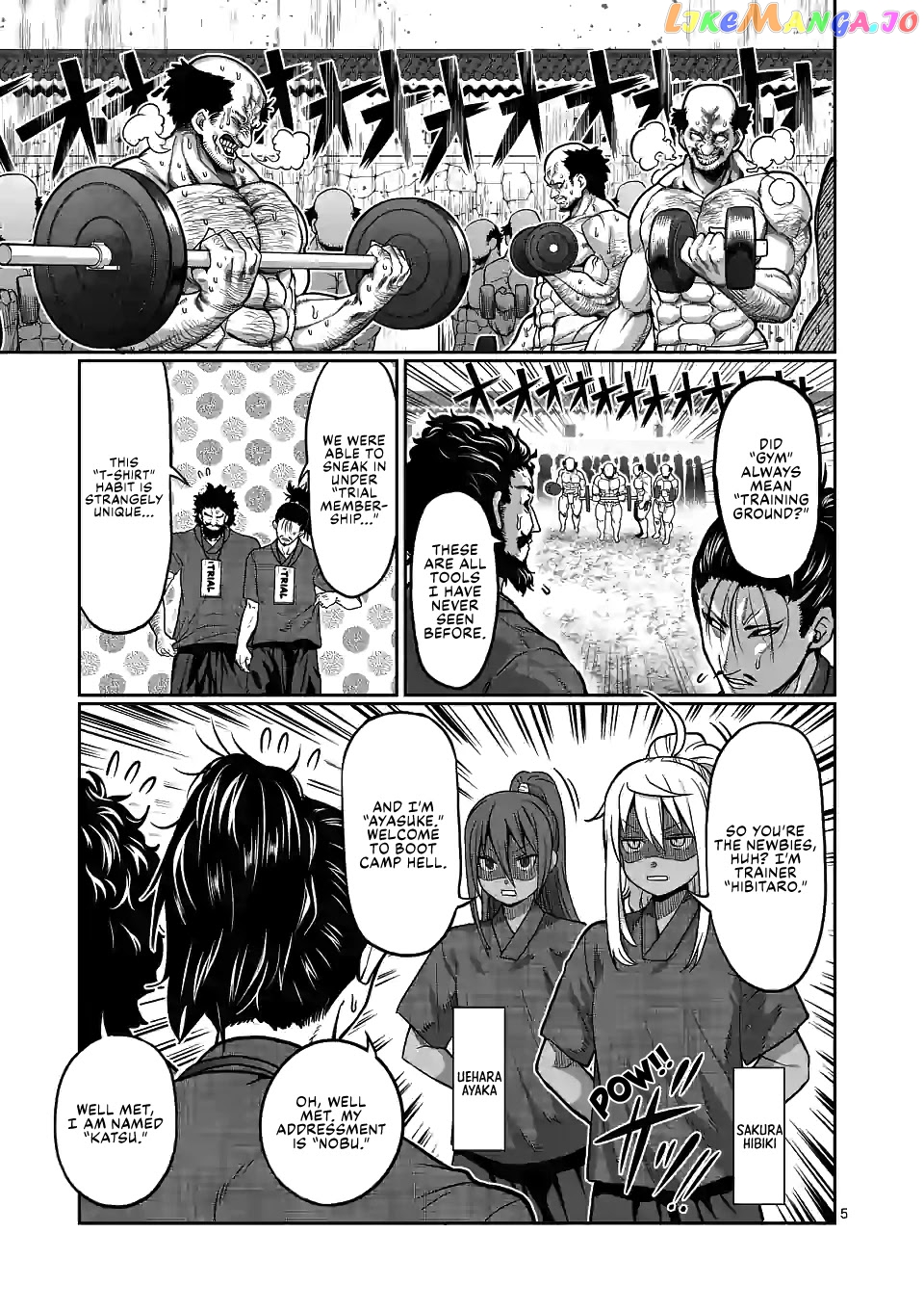 Danberu nan kiro moteru? chapter 126 - page 6