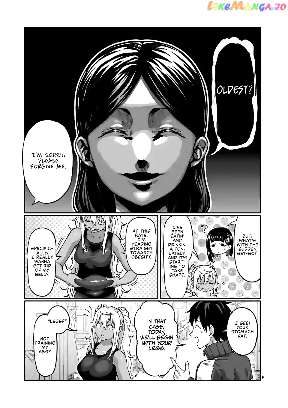 Danberu nan kiro moteru? chapter 131 - page 6