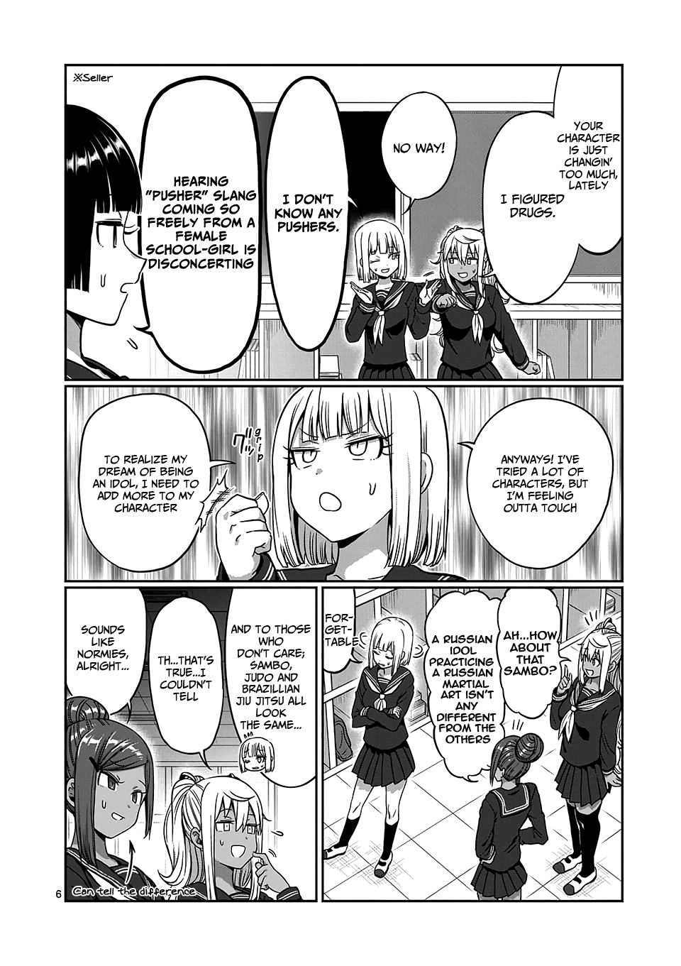 Danberu nan kiro moteru? chapter 86 - page 7