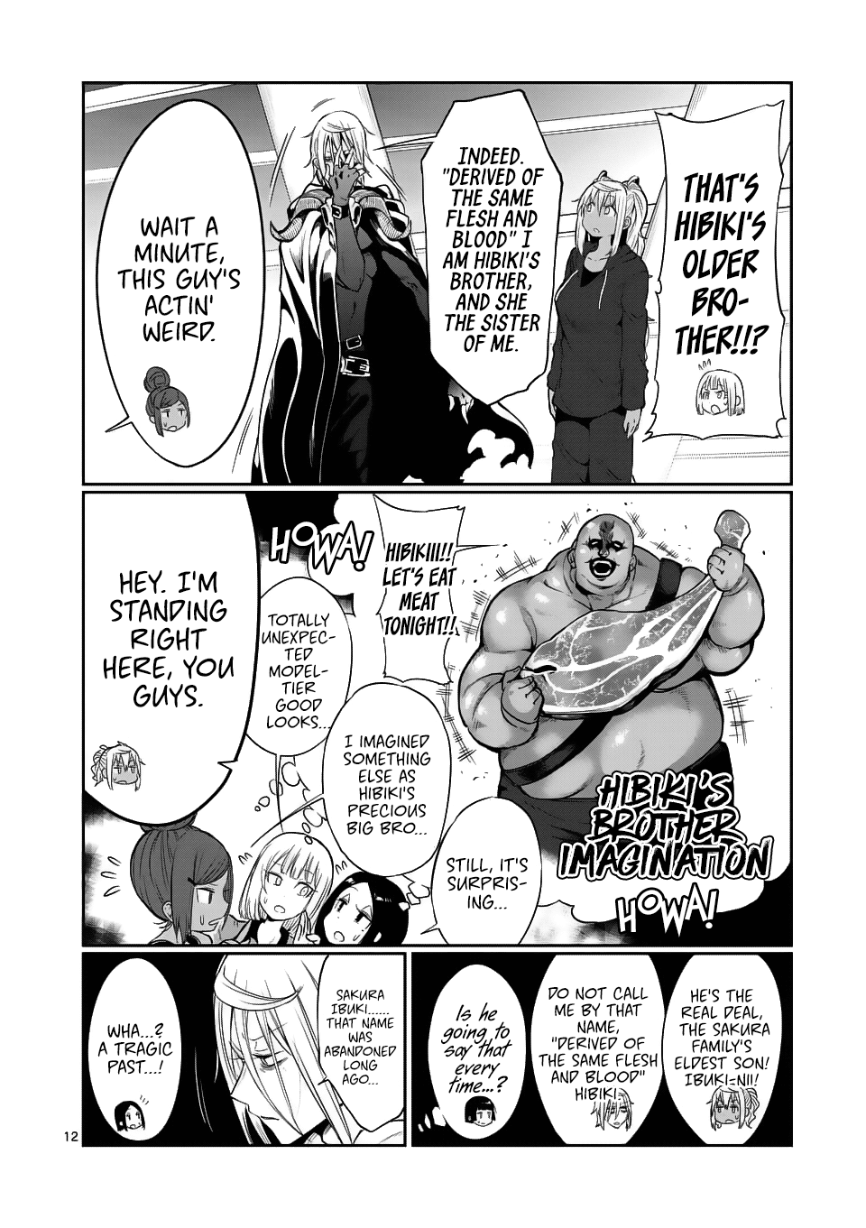 Danberu nan kiro moteru? chapter 42 - page 12