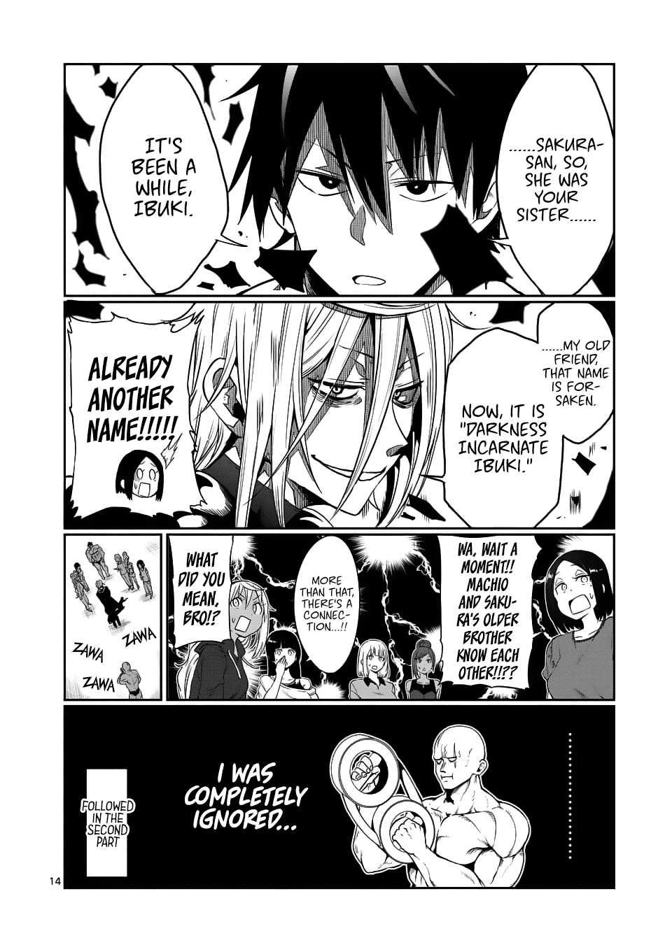 Danberu nan kiro moteru? chapter 42 - page 14