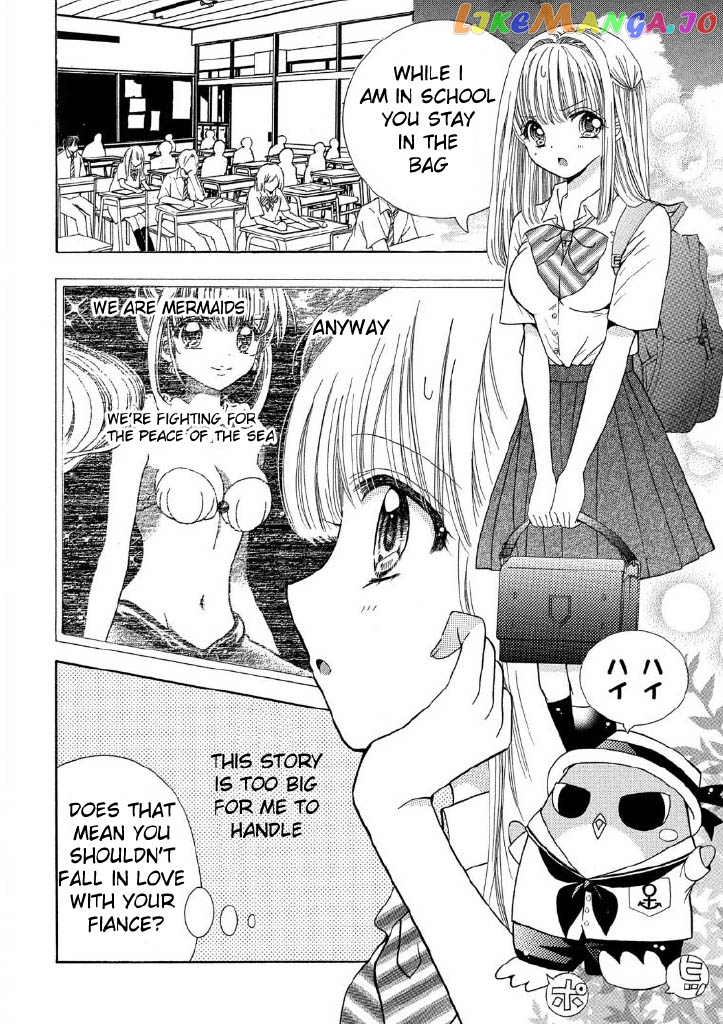 Mermaid Melody Pichi Pichi Pitch Aqua chapter 2 - page 10