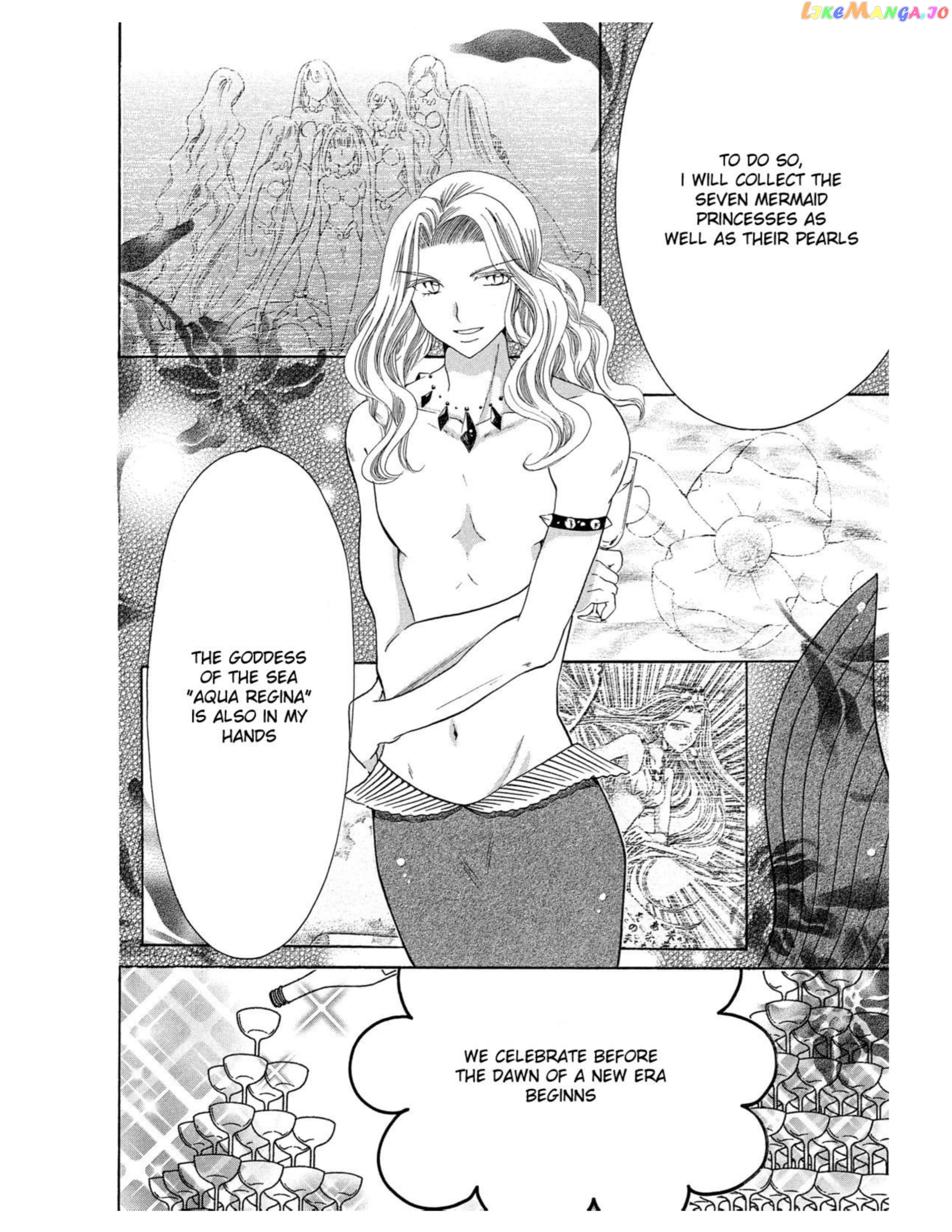 Mermaid Melody Pichi Pichi Pitch Aqua chapter 9 - page 6