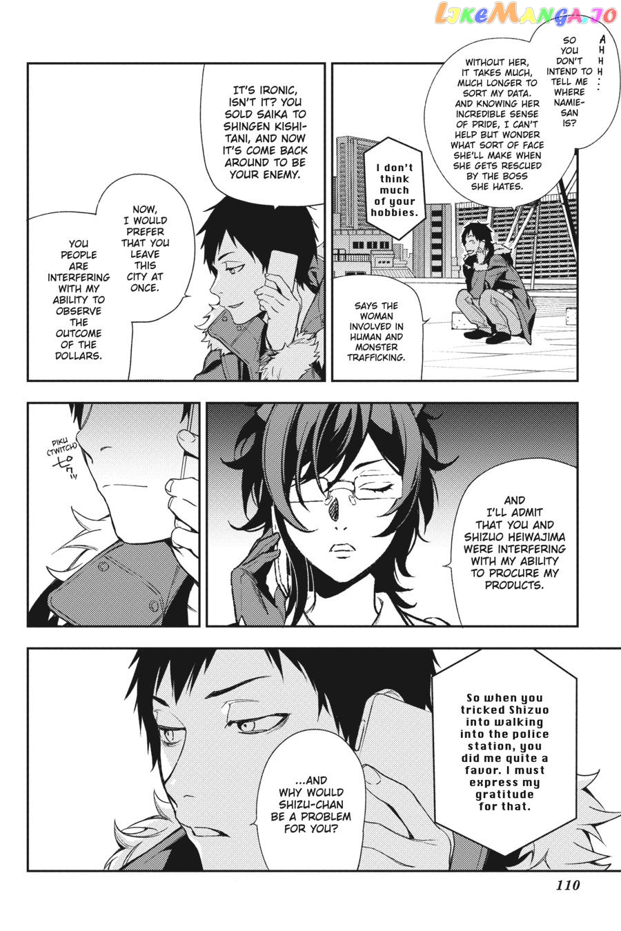 Durarara!! - Re;Dollars Hen Chapter 64 - page 8