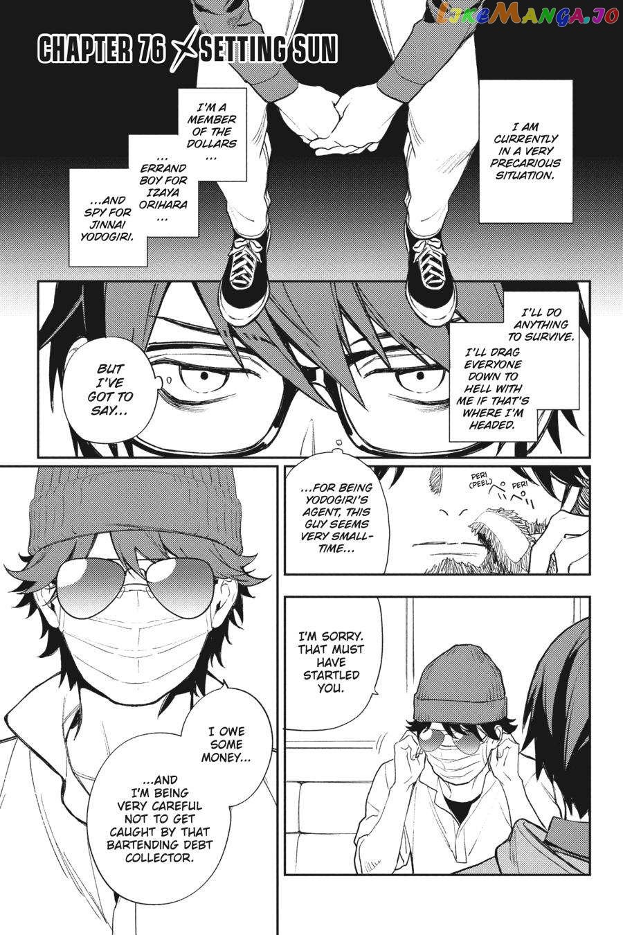 Durarara!! - Re;Dollars Hen Chapter 76 - page 1