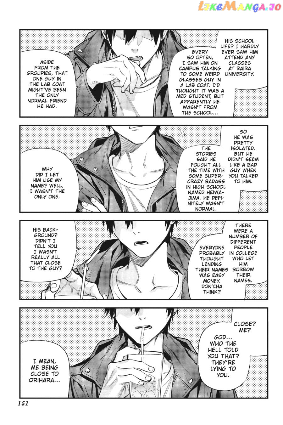 Durarara!! - Re;Dollars Hen Chapter 41 - page 3