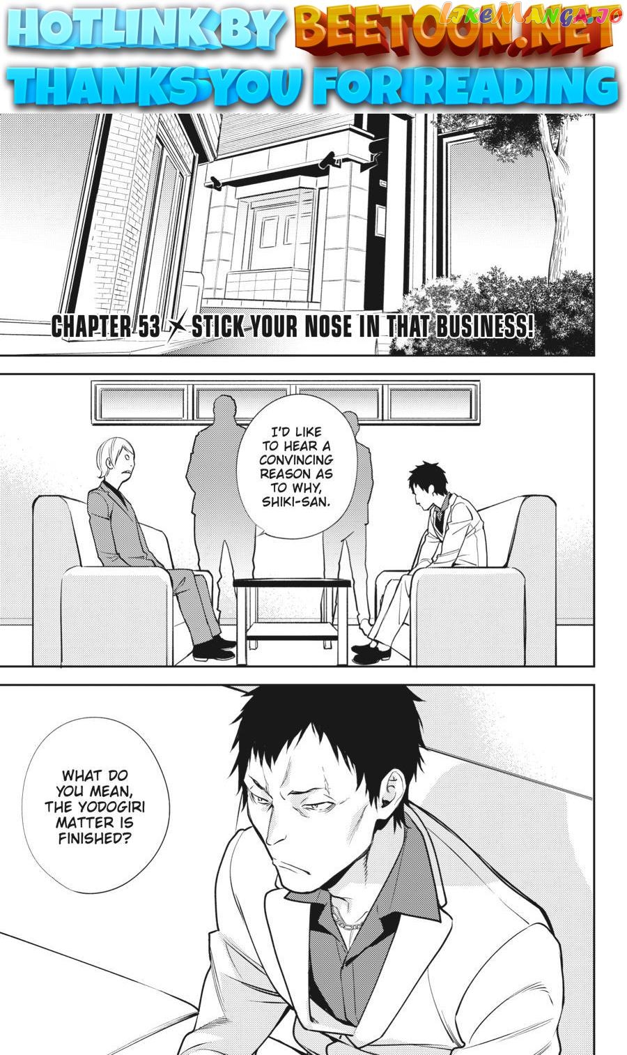 Durarara!! - Re;Dollars Hen Chapter 53 - page 1