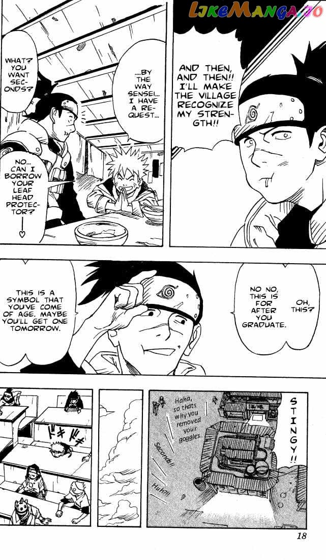 Naruto - Manga chapter 1 - page 12