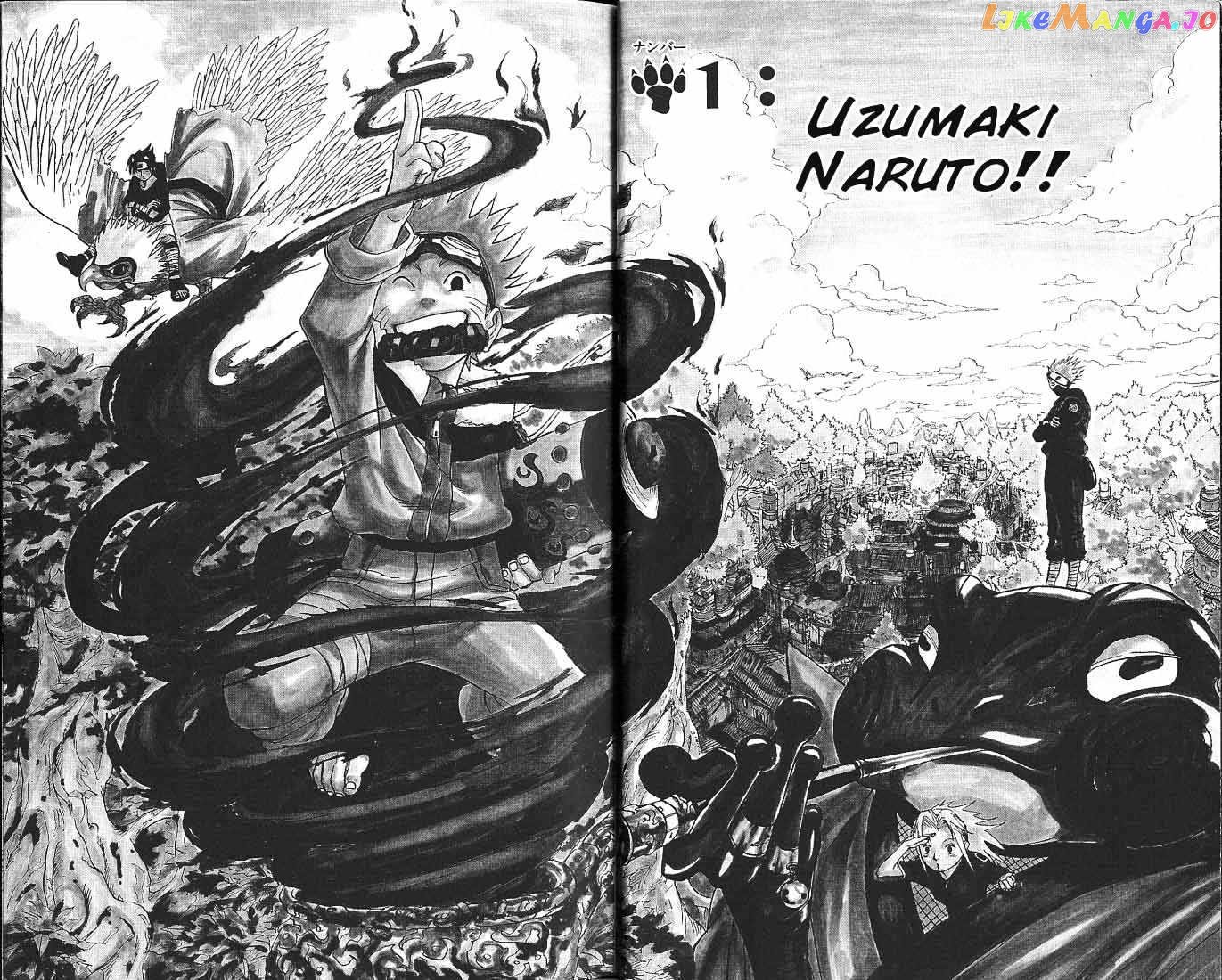 Naruto - Manga chapter 1 - page 2