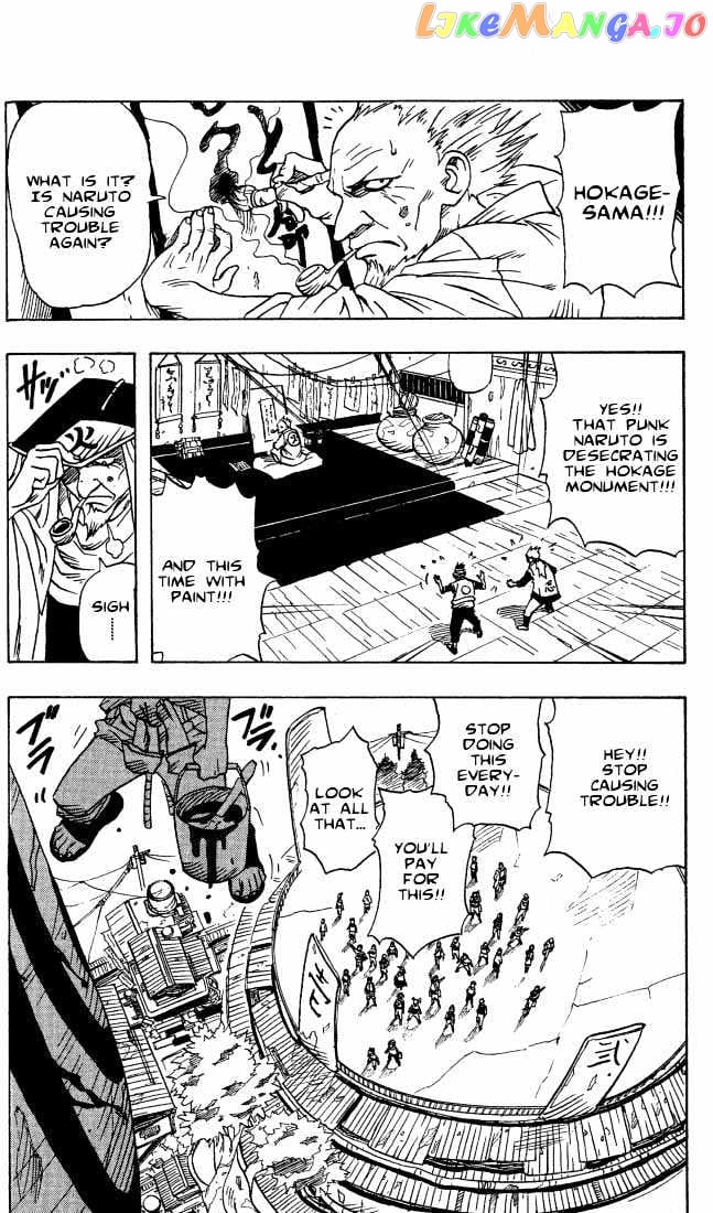 Naruto - Manga chapter 1 - page 4