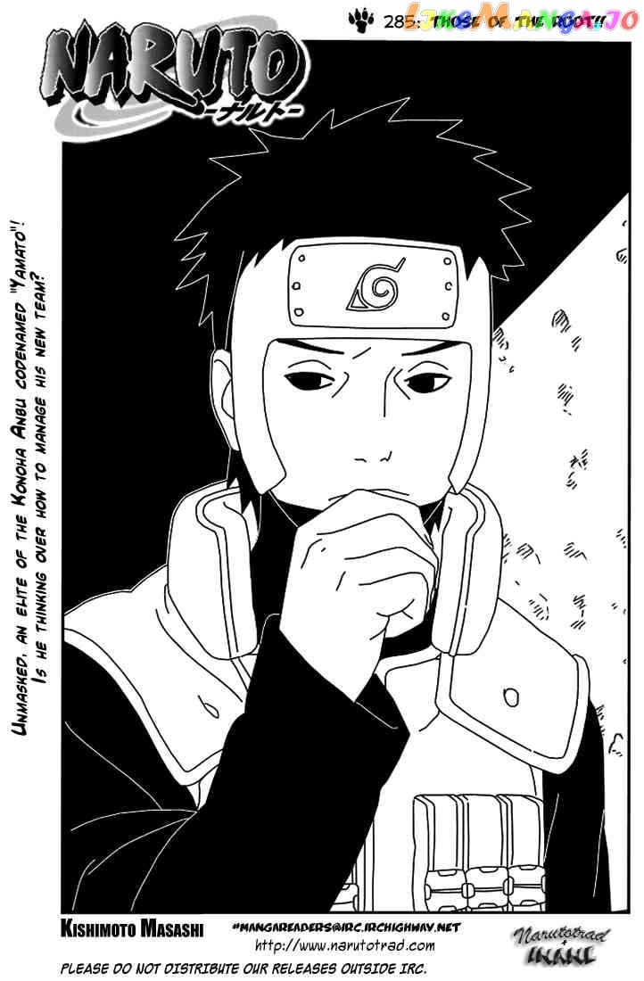 Naruto - Manga Chapter 285 - page 1