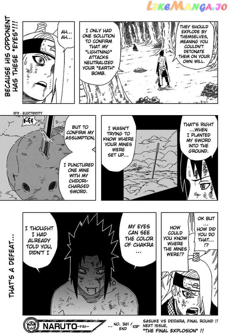 Naruto - Manga Chapter 361 - page 16