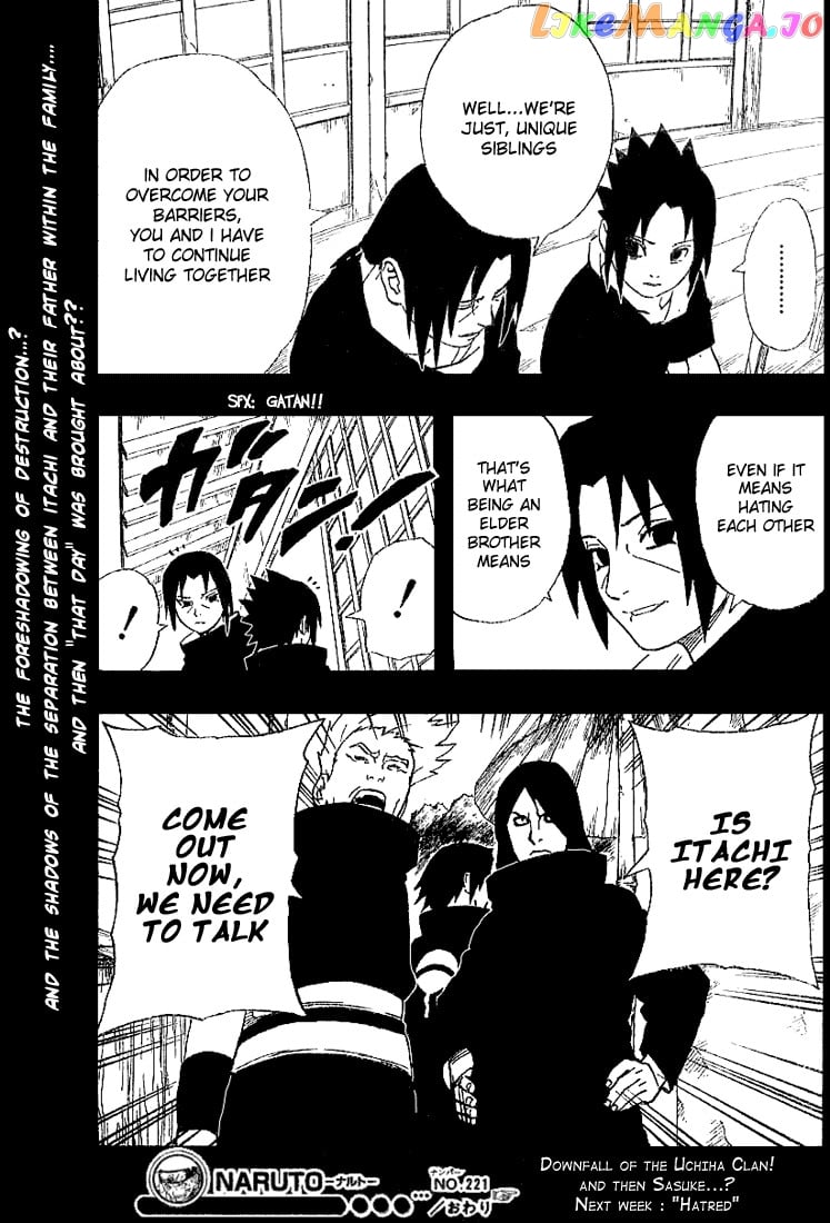 Naruto - Manga Chapter 221 - page 20