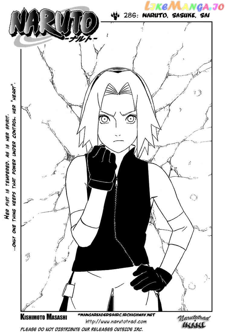 Naruto - Manga Chapter 286 - page 1