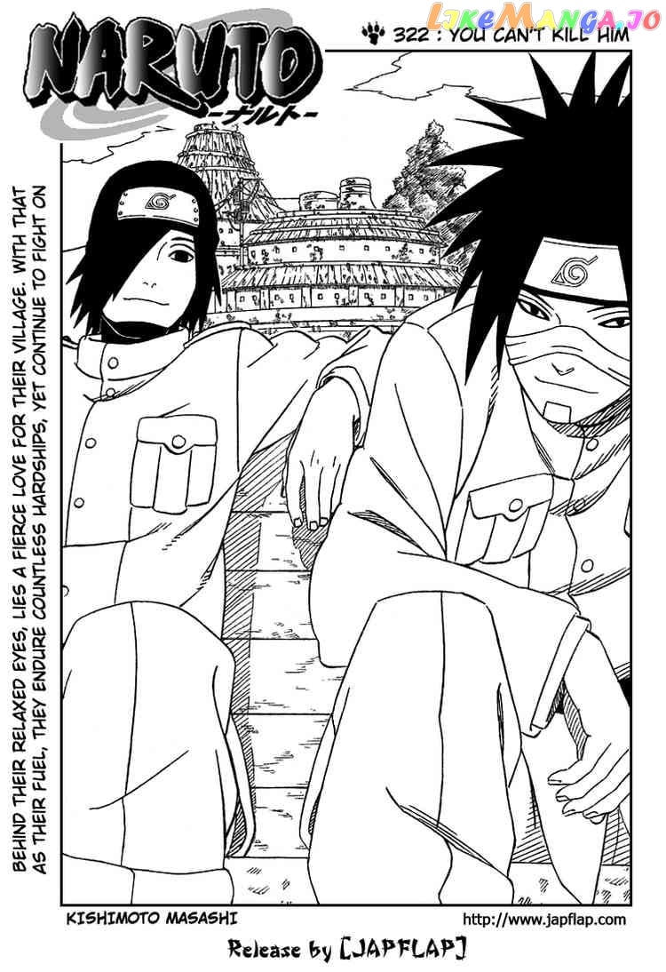 Naruto - Manga Chapter 322 - page 1