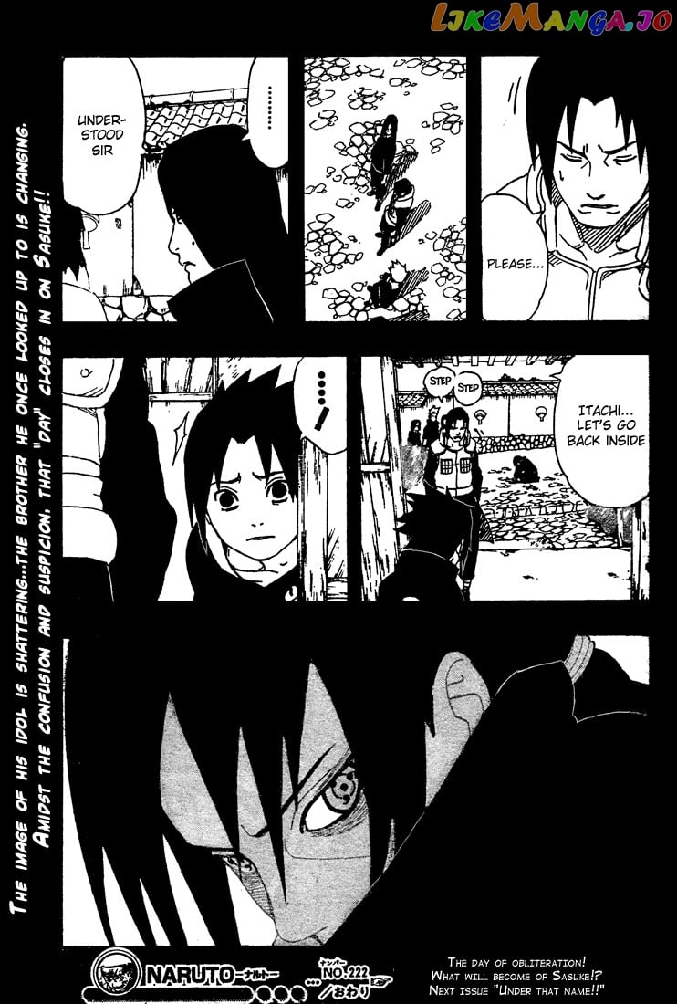 Naruto - Manga Chapter 222 - page 23