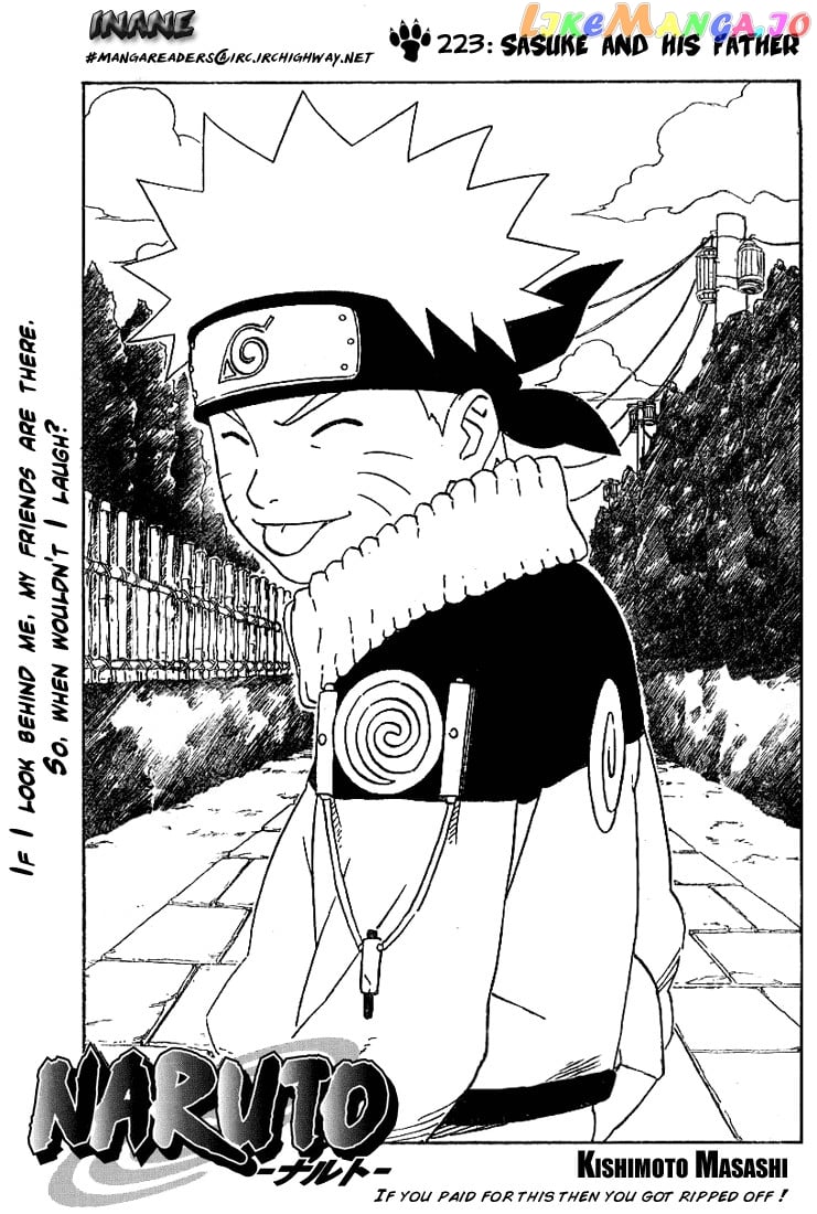 Naruto - Manga Chapter 223 - page 1