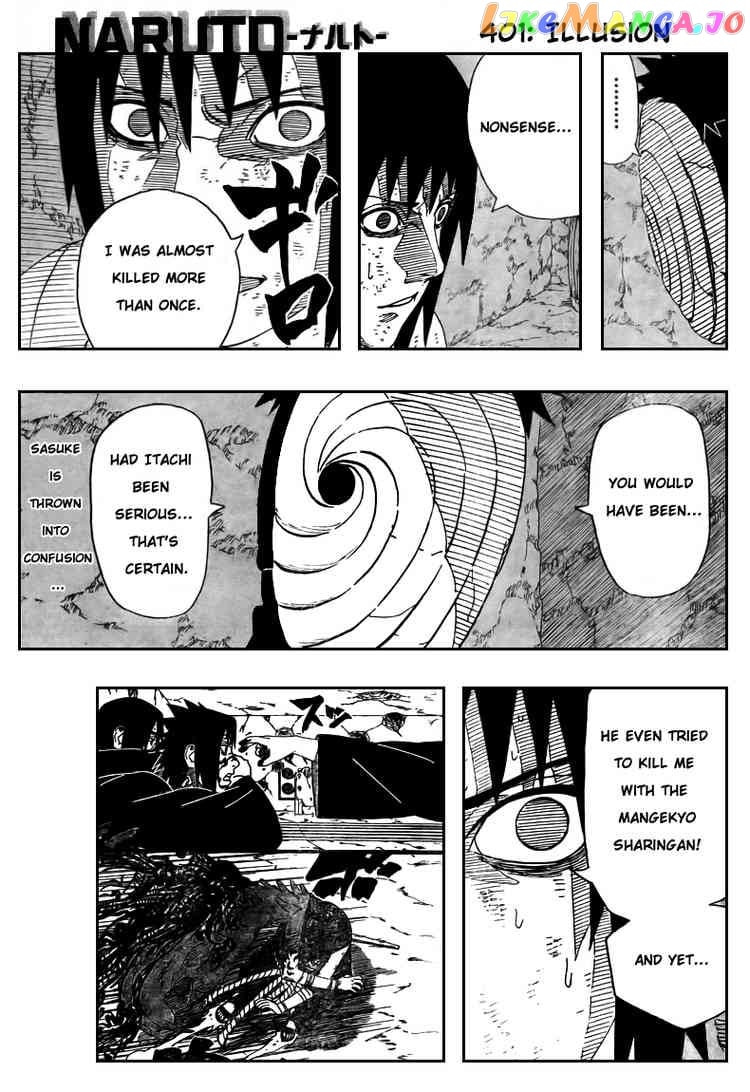 Naruto - Manga Chapter 401 - page 1