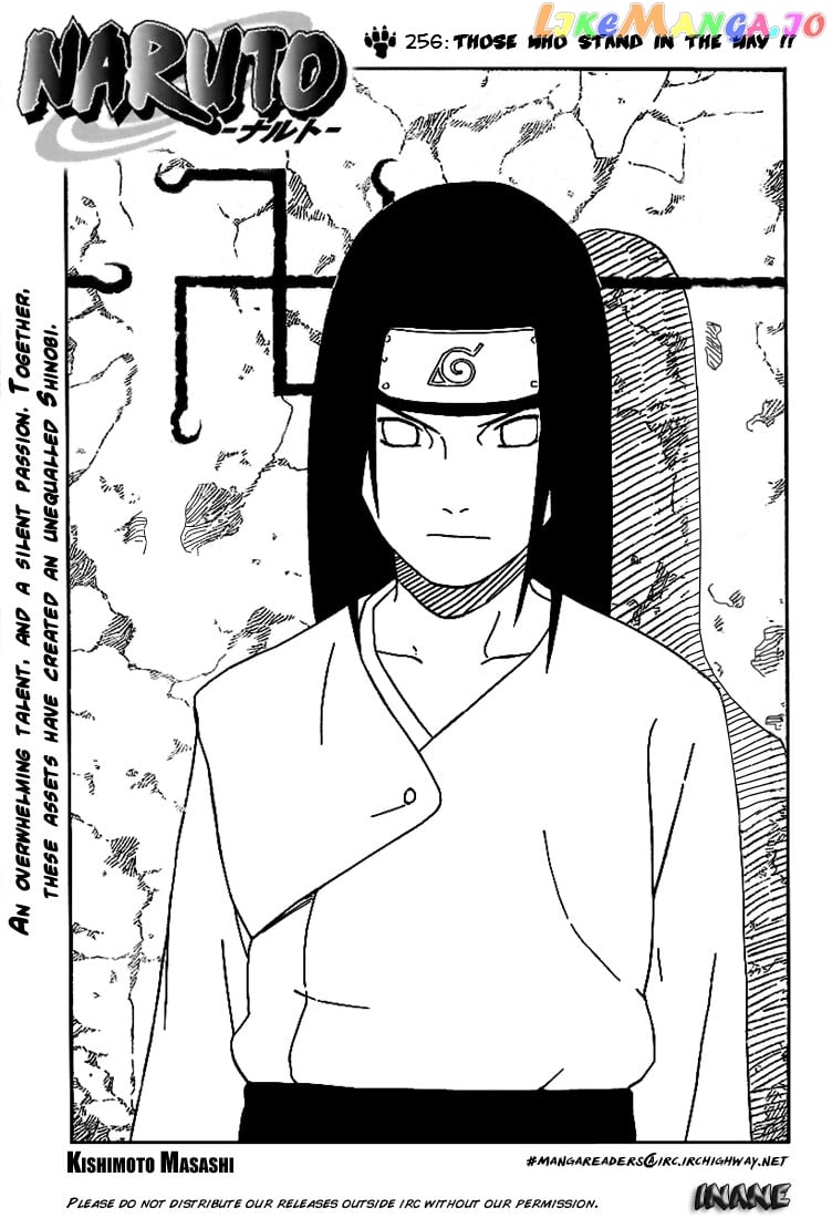 Naruto - Manga Chapter 256 - page 1