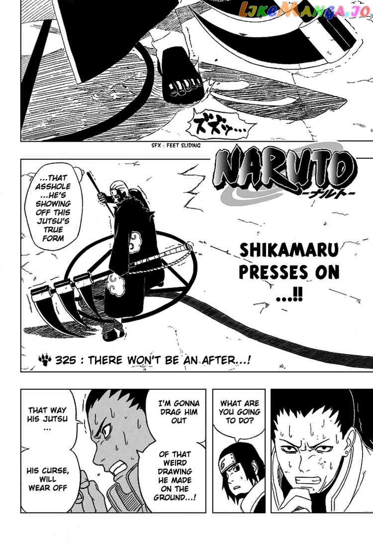 Naruto - Manga Chapter 325 - page 2