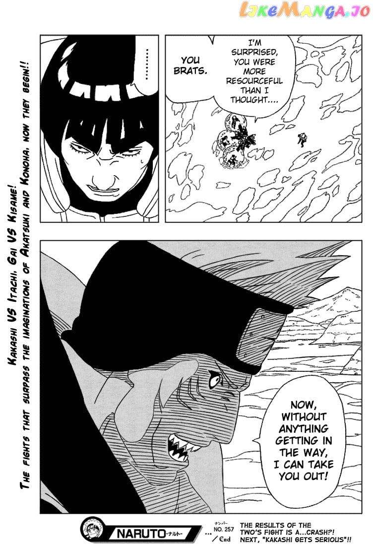 Naruto - Manga Chapter 257 - page 20