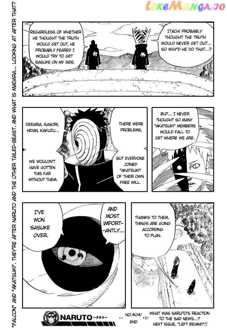 Naruto - Manga Chapter 404 - page 17