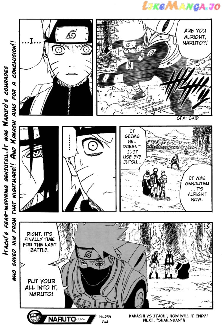 Naruto - Manga Chapter 259 - page 20