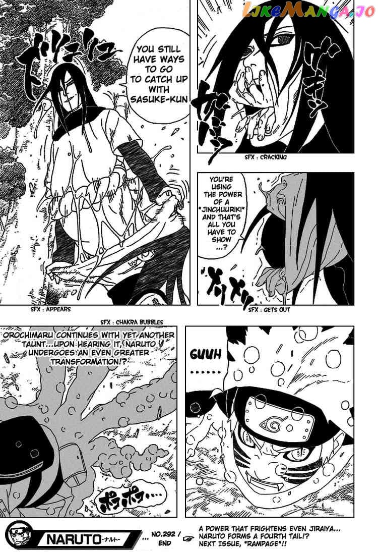 Naruto - Manga Chapter 292 - page 18