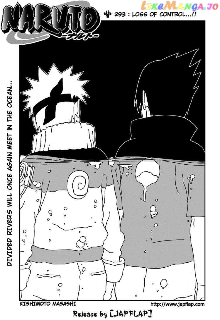 Naruto - Manga Chapter 293 - page 1