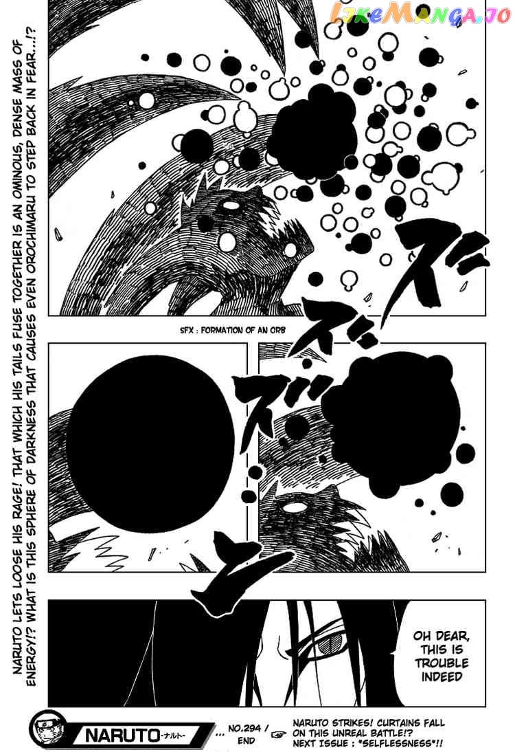 Naruto - Manga Chapter 294 - page 17