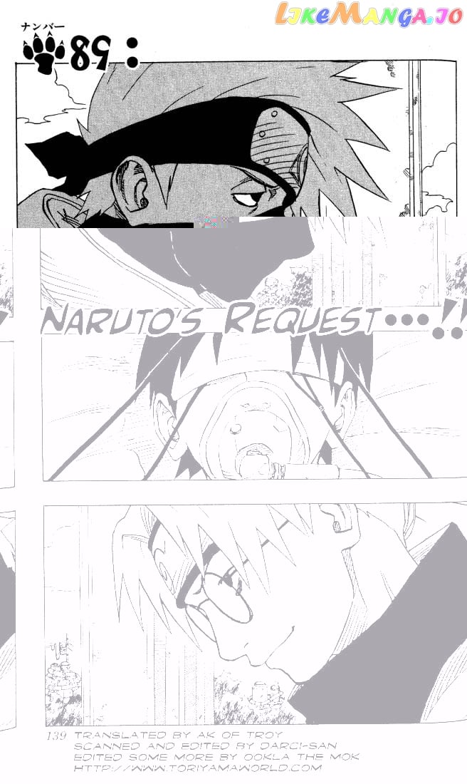 Naruto - Manga Chapter 89 - page 2