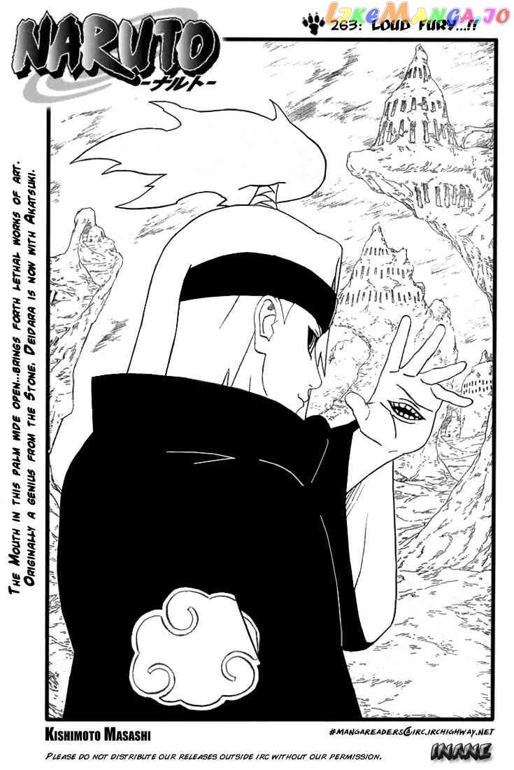 Naruto - Manga Chapter 263 - page 1