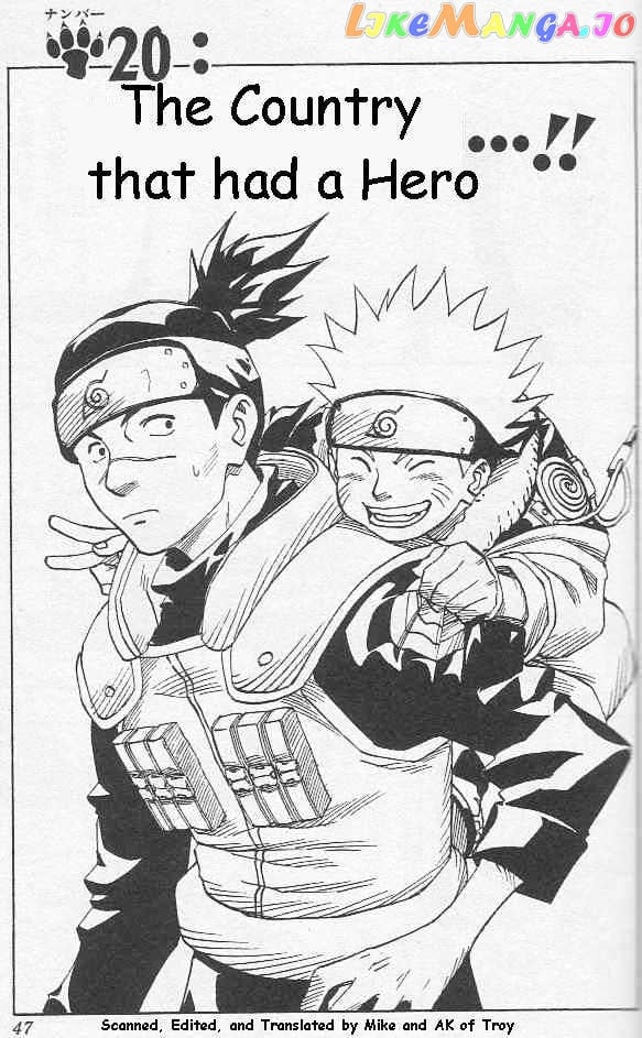 Naruto - Manga chapter 20 - page 2