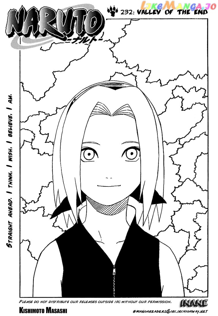 Naruto - Manga Chapter 232 - page 1