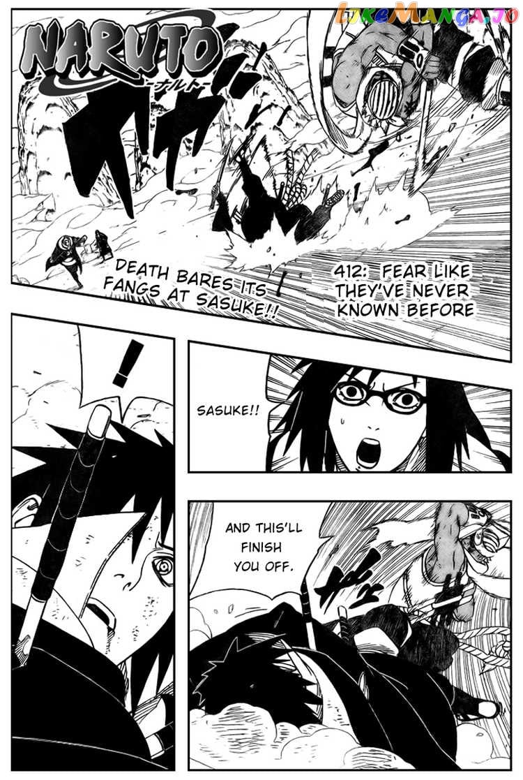 Naruto - Manga Chapter 412 - page 1