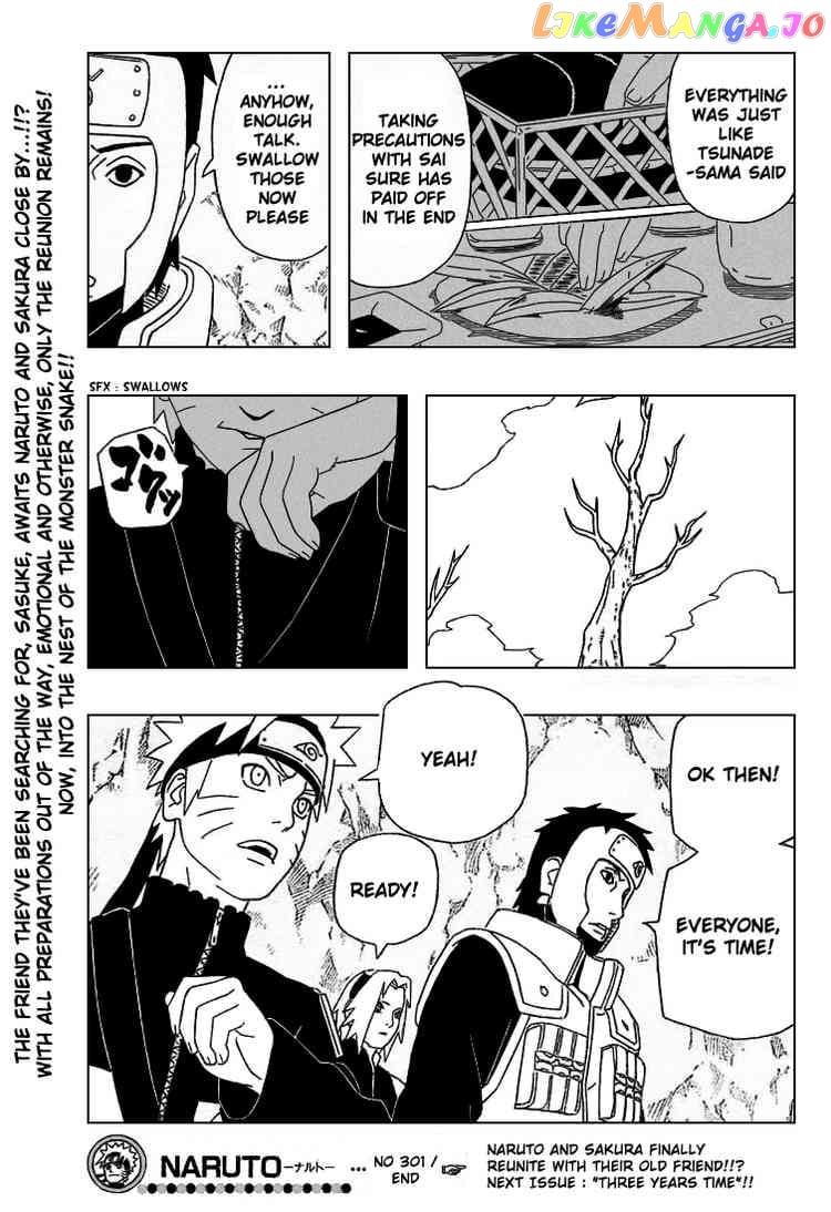 Naruto - Manga Chapter 301 - page 16