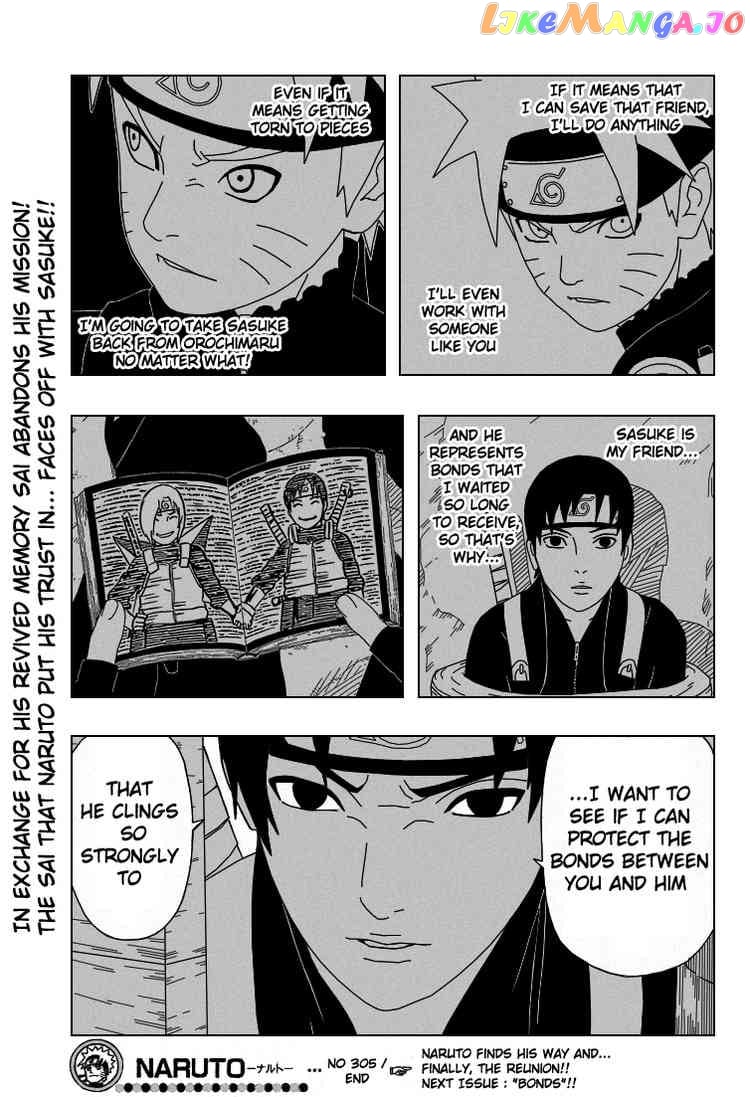 Naruto - Manga Chapter 305 - page 17