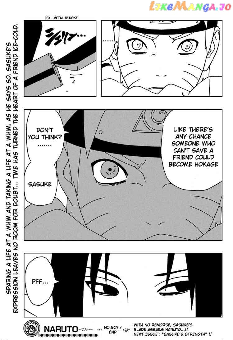 Naruto - Manga Chapter 307 - page 17