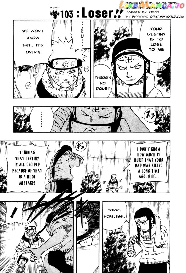 Naruto - Manga Chapter 103 - page 2