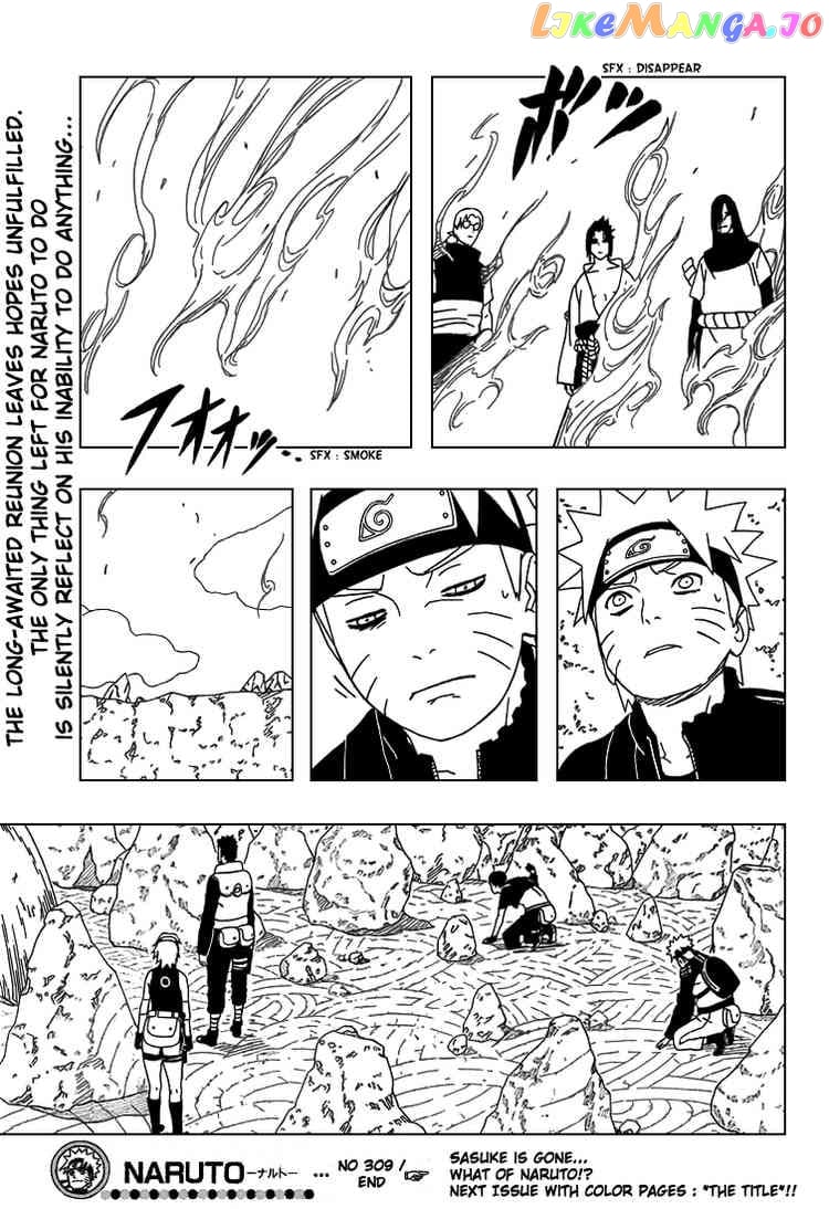 Naruto - Manga Chapter 309 - page 16