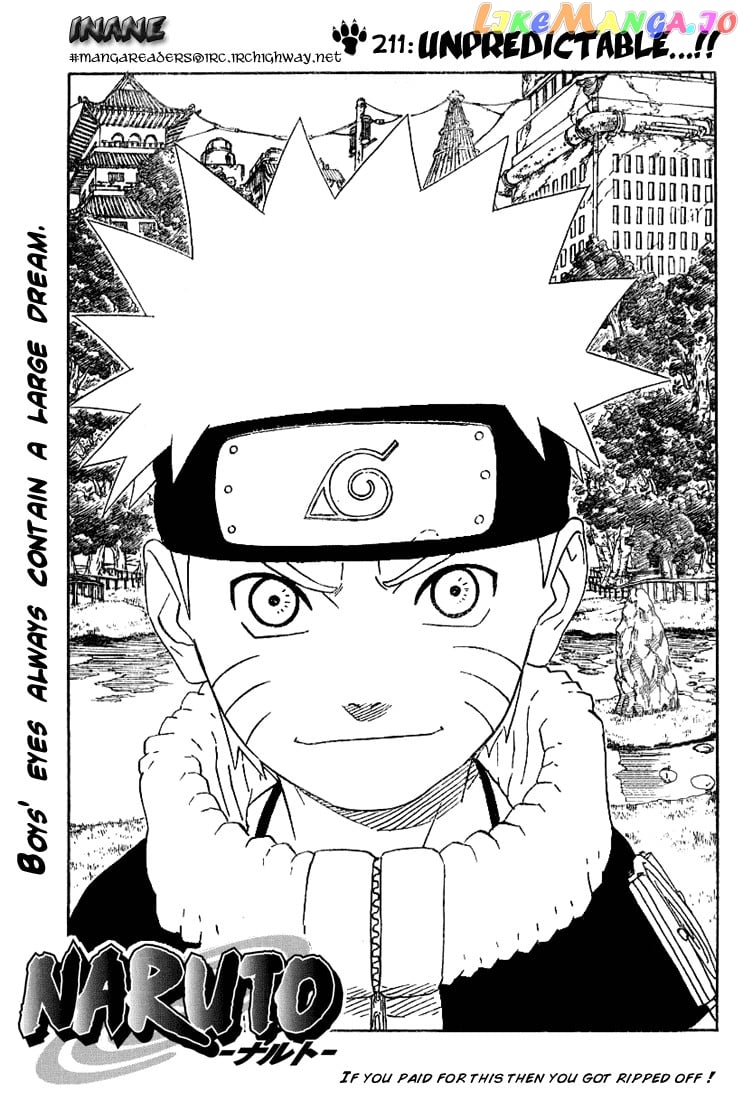 Naruto - Manga Chapter 211 - page 1