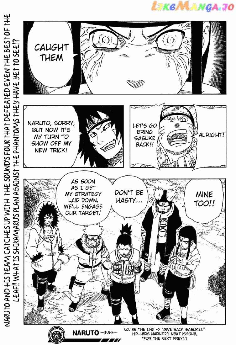 Naruto - Manga Chapter 185 - page 18