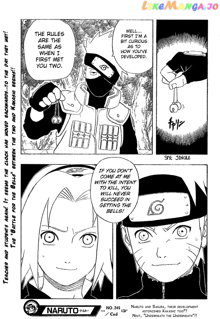 Naruto - Manga Chapter 245 - page 19