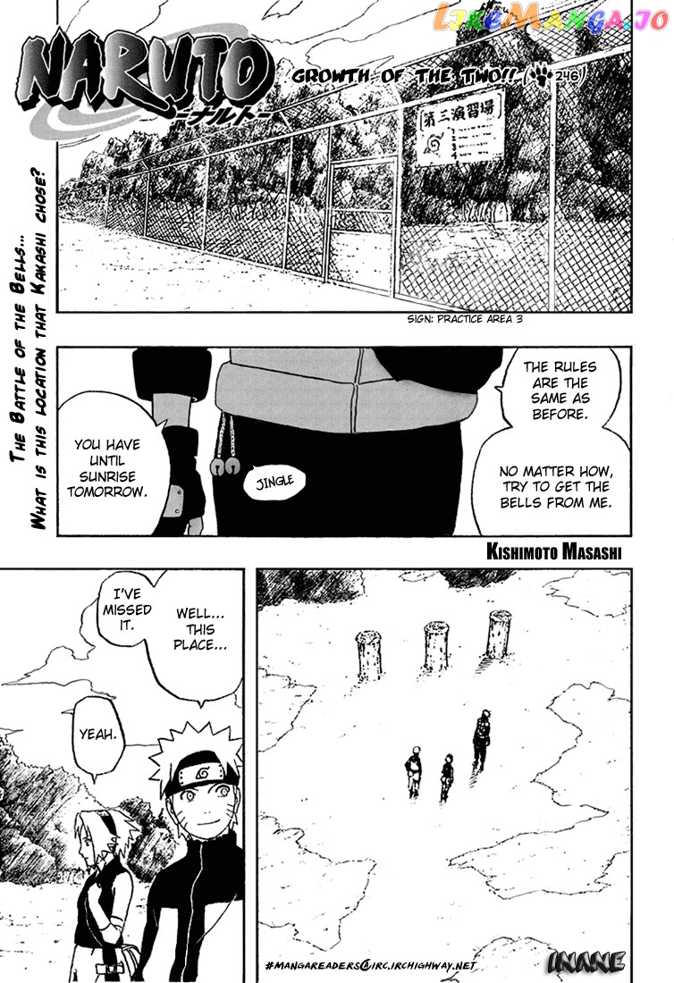 Naruto - Manga Chapter 246 - page 1